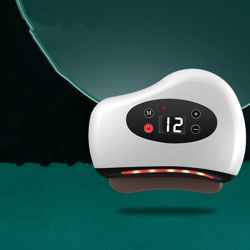 Masajeador eléctrico Guasha con compresas calientes ThermaEdge