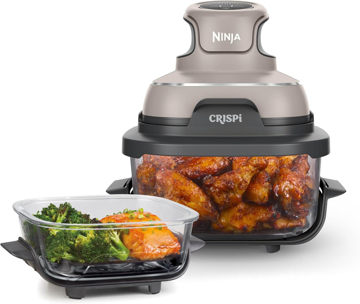 Ninja Crispi™ Glass Cooking System – Air Fry, Bake & Store in One