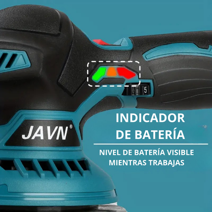 Pulidora de Coche Inalámbrica 12V – Kit Completo con 6 Velocidades, 2 Batería Litio y Accesorios