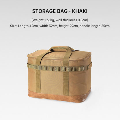 Outdoor Handbag Anti-Collision Storage Box Camping Waterproof Debris Bag Tableware and Kitchen Utensils Storage Bag