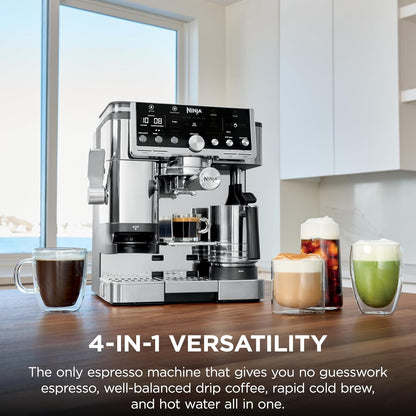 Ninja Luxe Café Pro Series – All-In-One Espresso & Coffee System