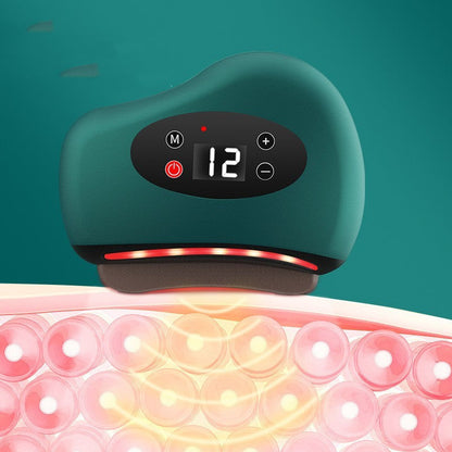 Masajeador eléctrico Guasha con compresas calientes ThermaEdge