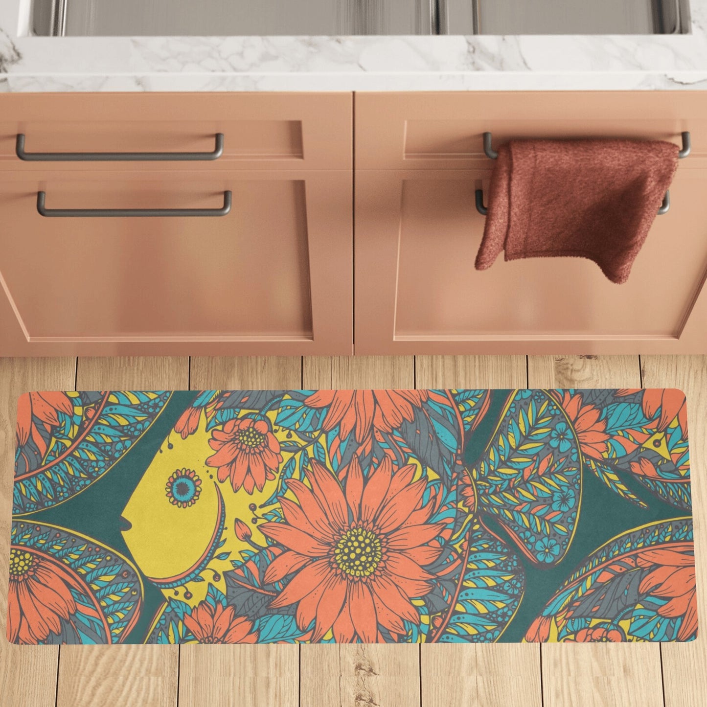 Kitchen Mat 48"x17"(Made In Queen)