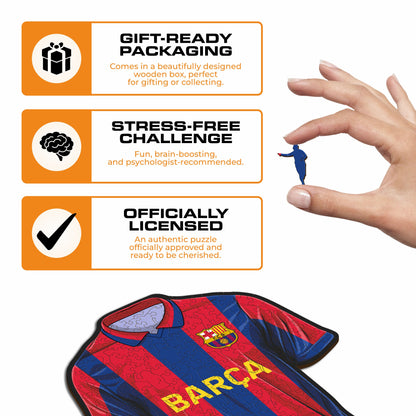 Maglia FC Barcelona® - Puzzle in legno 
