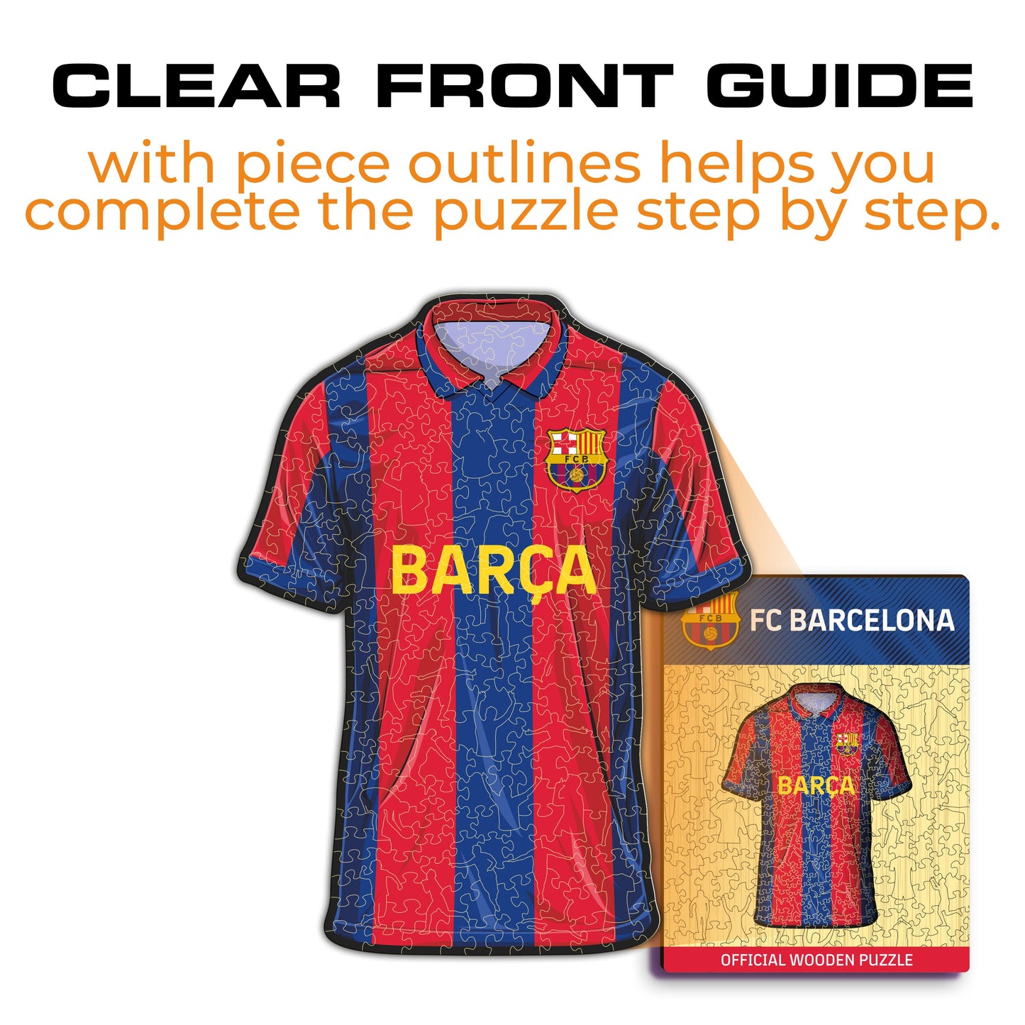 Maglia FC Barcelona® - Puzzle in legno 