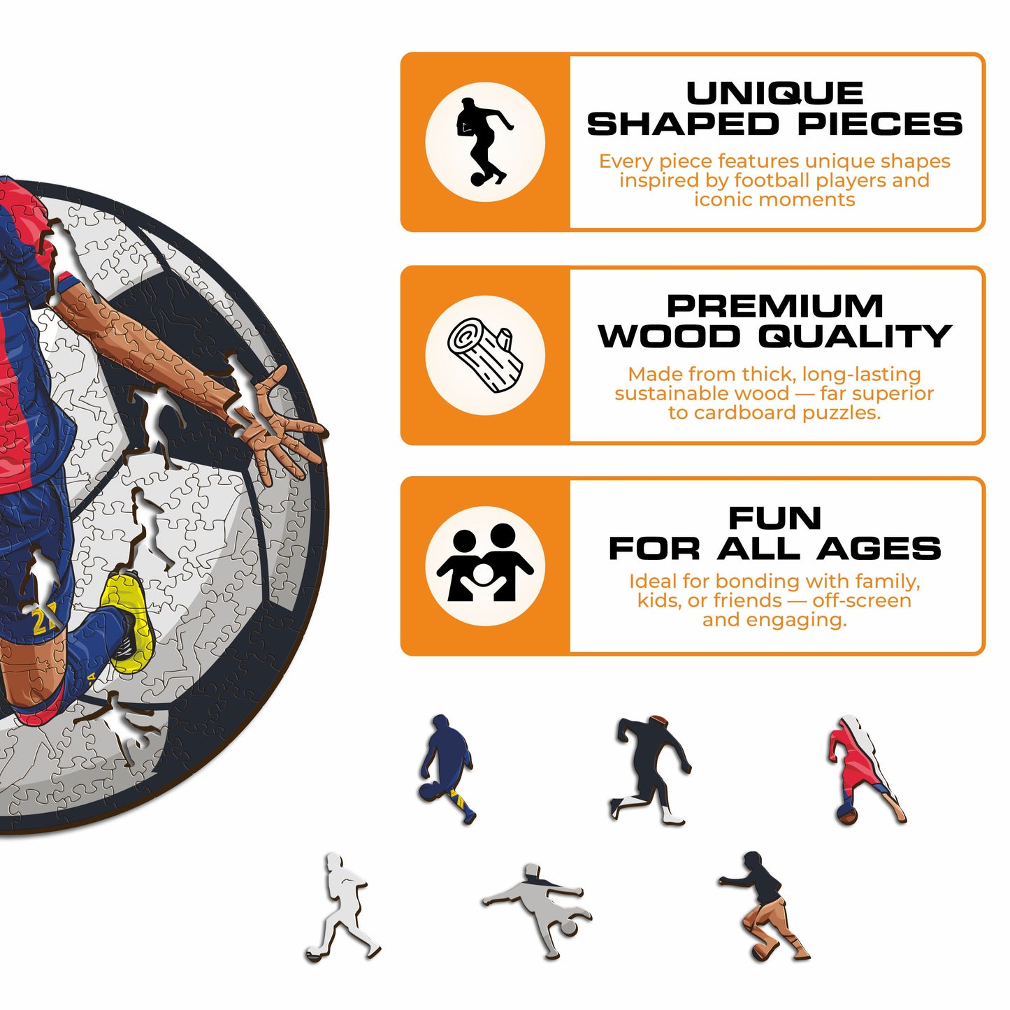 Lamine Yamal - Rompecabezas de madera