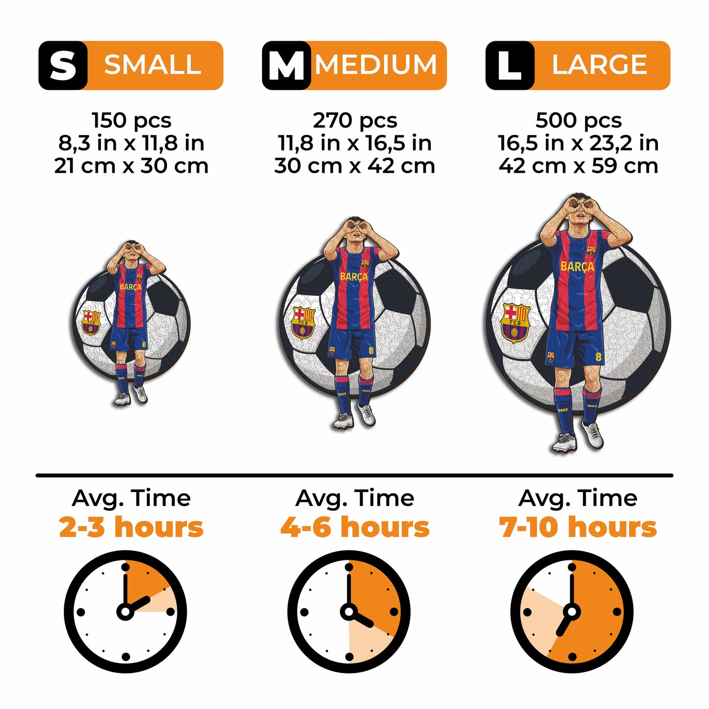 Pedri - rompecabezas de madera