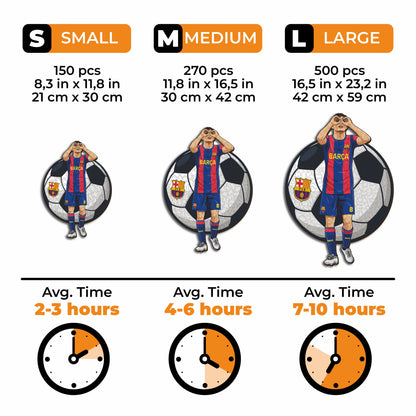 Pedri - rompecabezas de madera