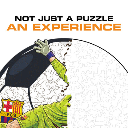 Marc-André Ter Stegen - rompecabezas de madera