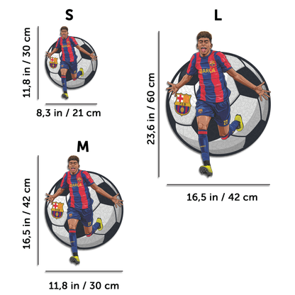PACK 2 Logotipo FC Barcelona® + Yamal