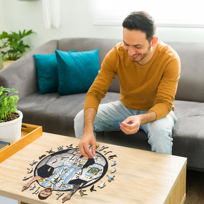 Lionel Messi - rompecabezas de madera