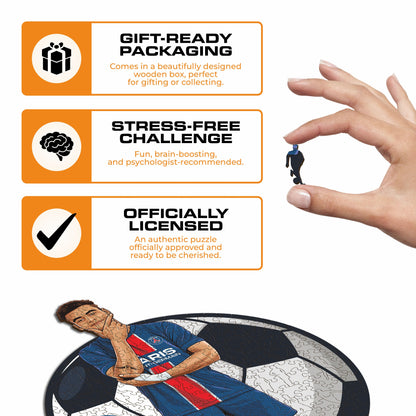 Désiré Doué - Puzzle de madera