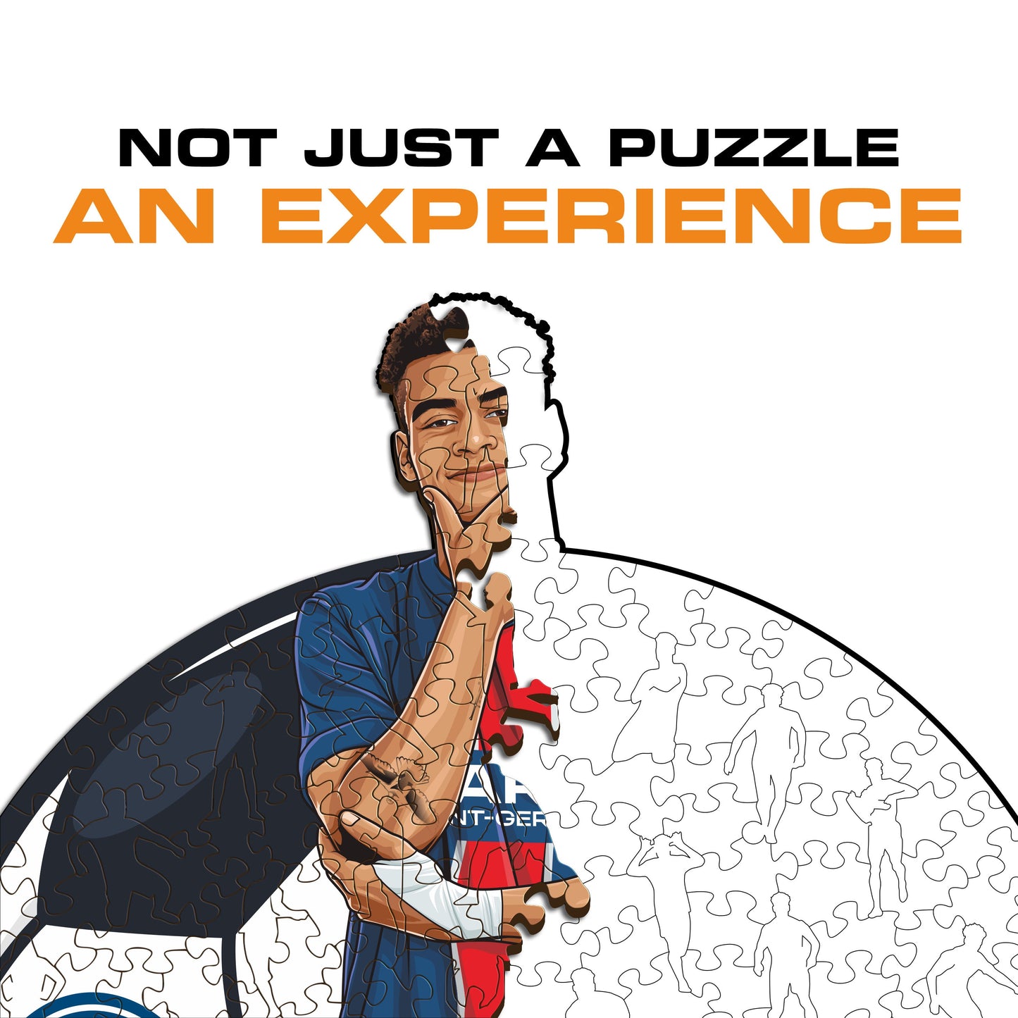 Désiré Doué - Puzzle de madera