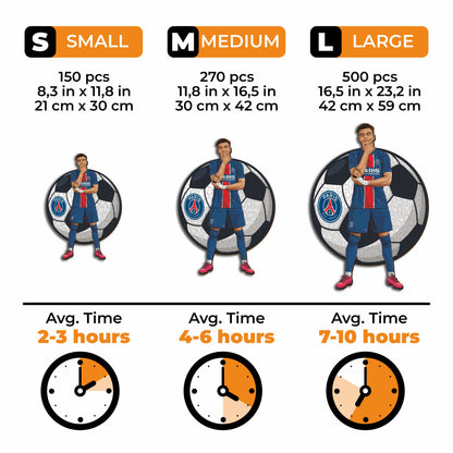 Désiré Doué - Puzzle de madera