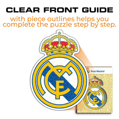 Real Madrid CF® Logo - Puzzle de madera