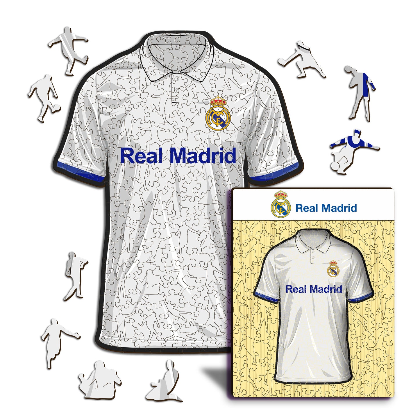 Real Madrid CF® Jersey - Puzzle de madera