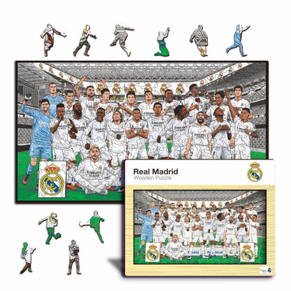 PACK 3 Equipo Real Madrid CF® + Logo + Camiseta