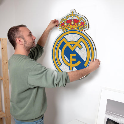 Real Madrid CF® Logo - Puzzle de madera