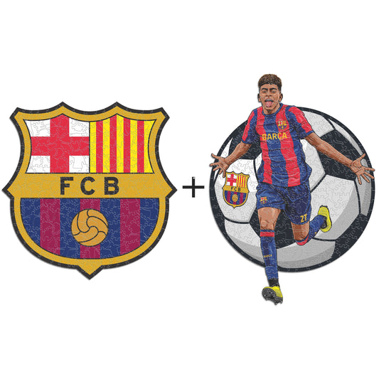 PACK 2 Logotipo FC Barcelona® + Yamal