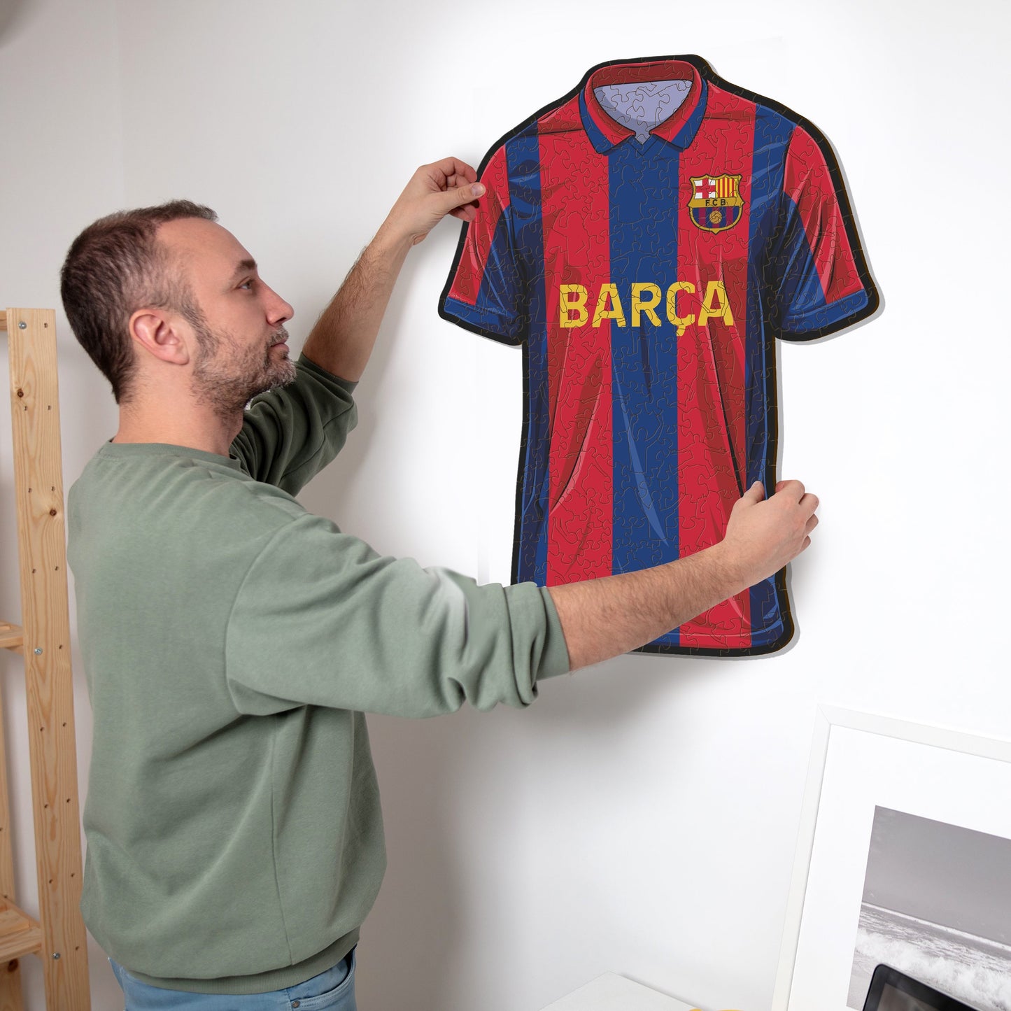 Maglia FC Barcelona® - Puzzle in legno 