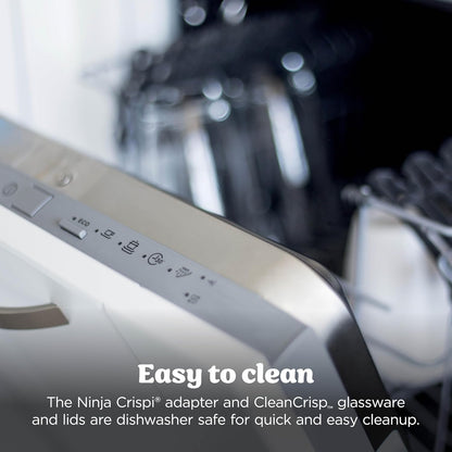 Ninja Crispi™ Glass Cooking System – Air Fry, Bake & Store in One