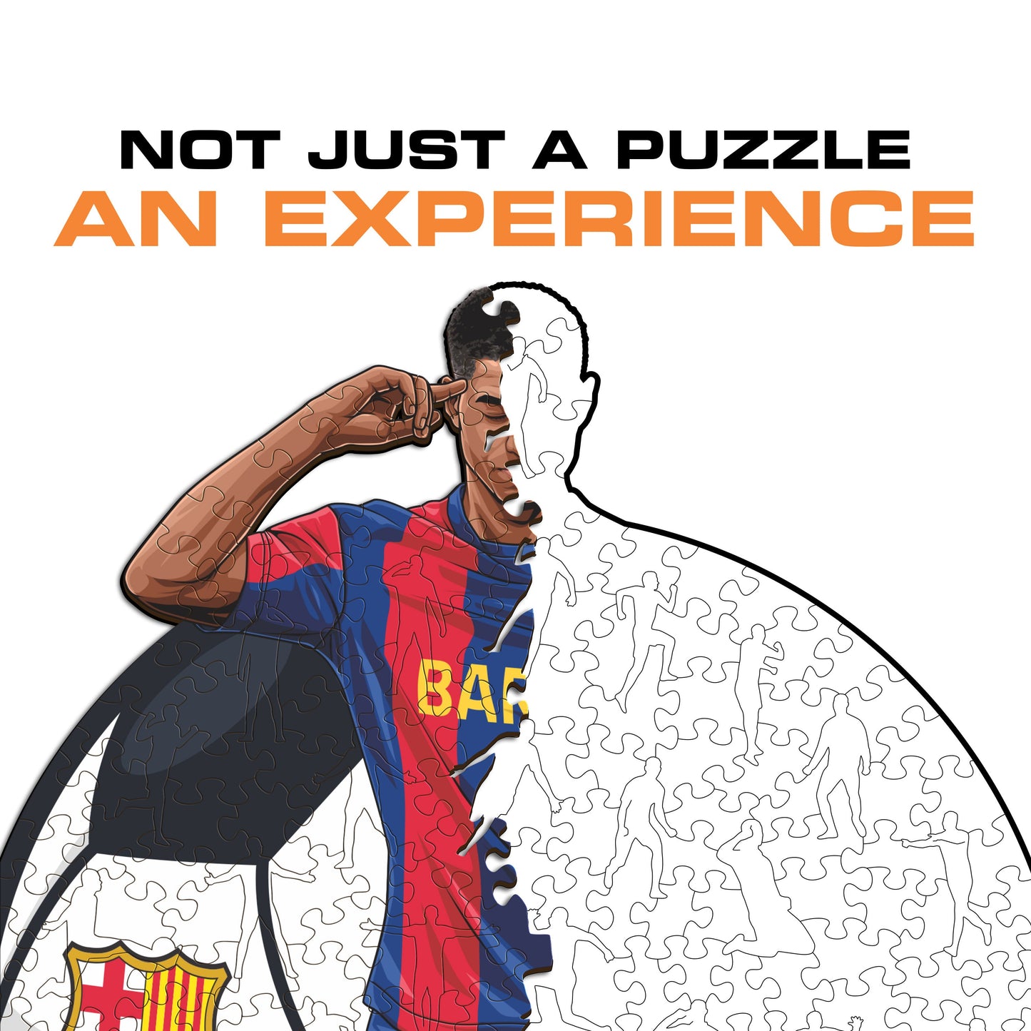 Marcus Rashford - Rompecabezas de madera