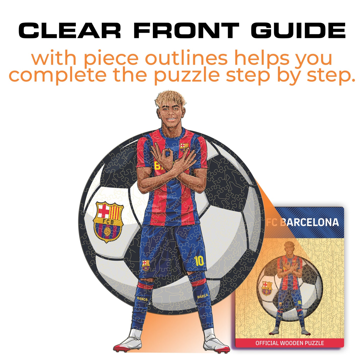 Lamine Yamal - Rompecabezas de madera