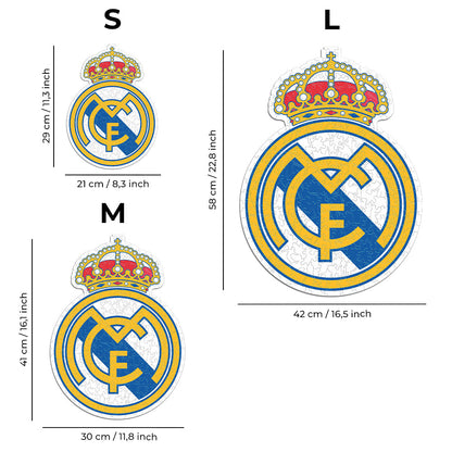 PACK 2 Logotipos del Real Madrid CF® + Equipo