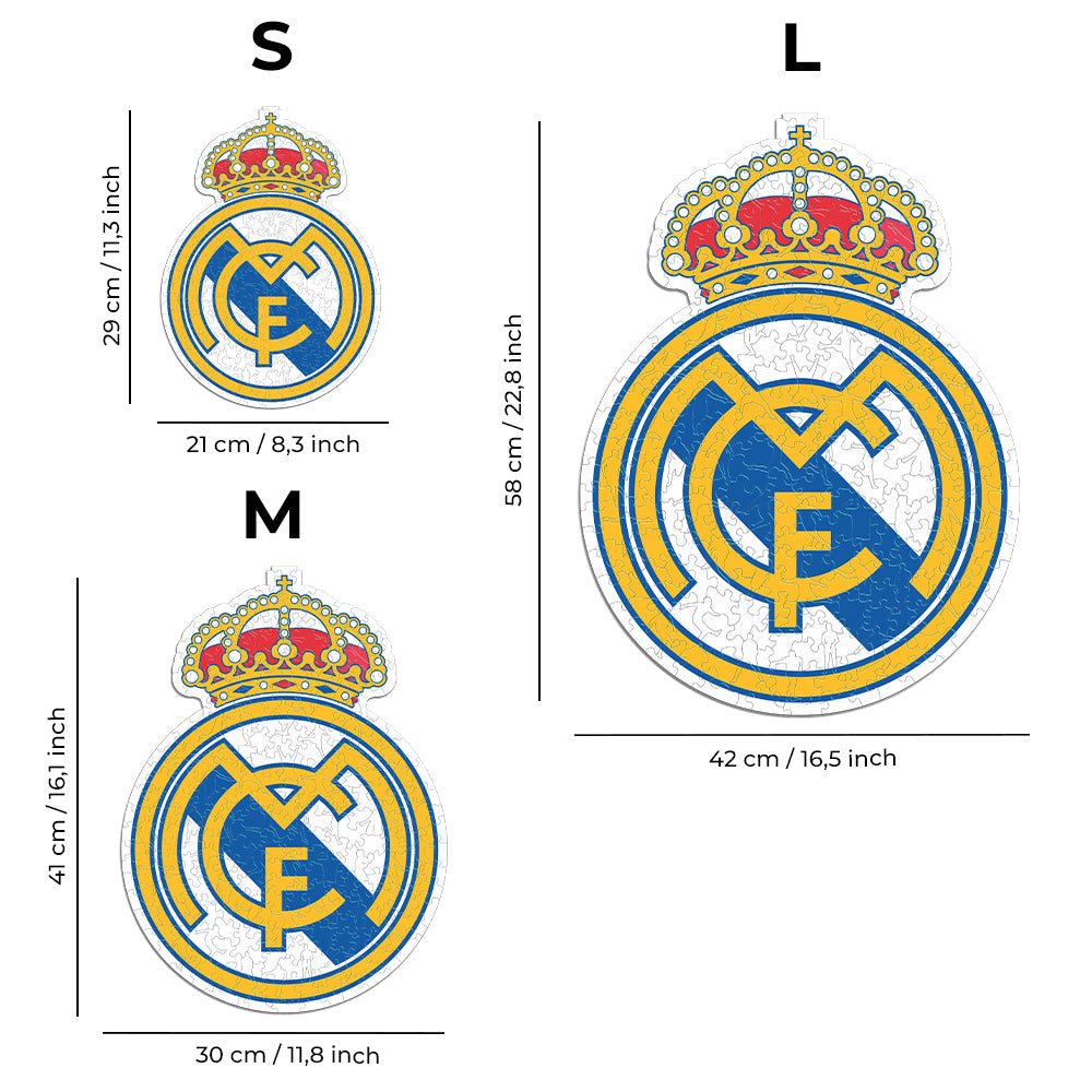2 PACK Logo del Real Madrid CF® + Jersey
