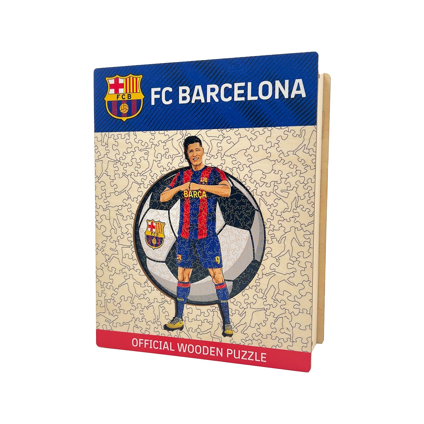 PACK 2 Logotipo FC Barcelona® + Lewandowski