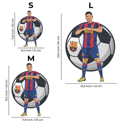 PACK 2 Logotipo FC Barcelona® + Lewandowski