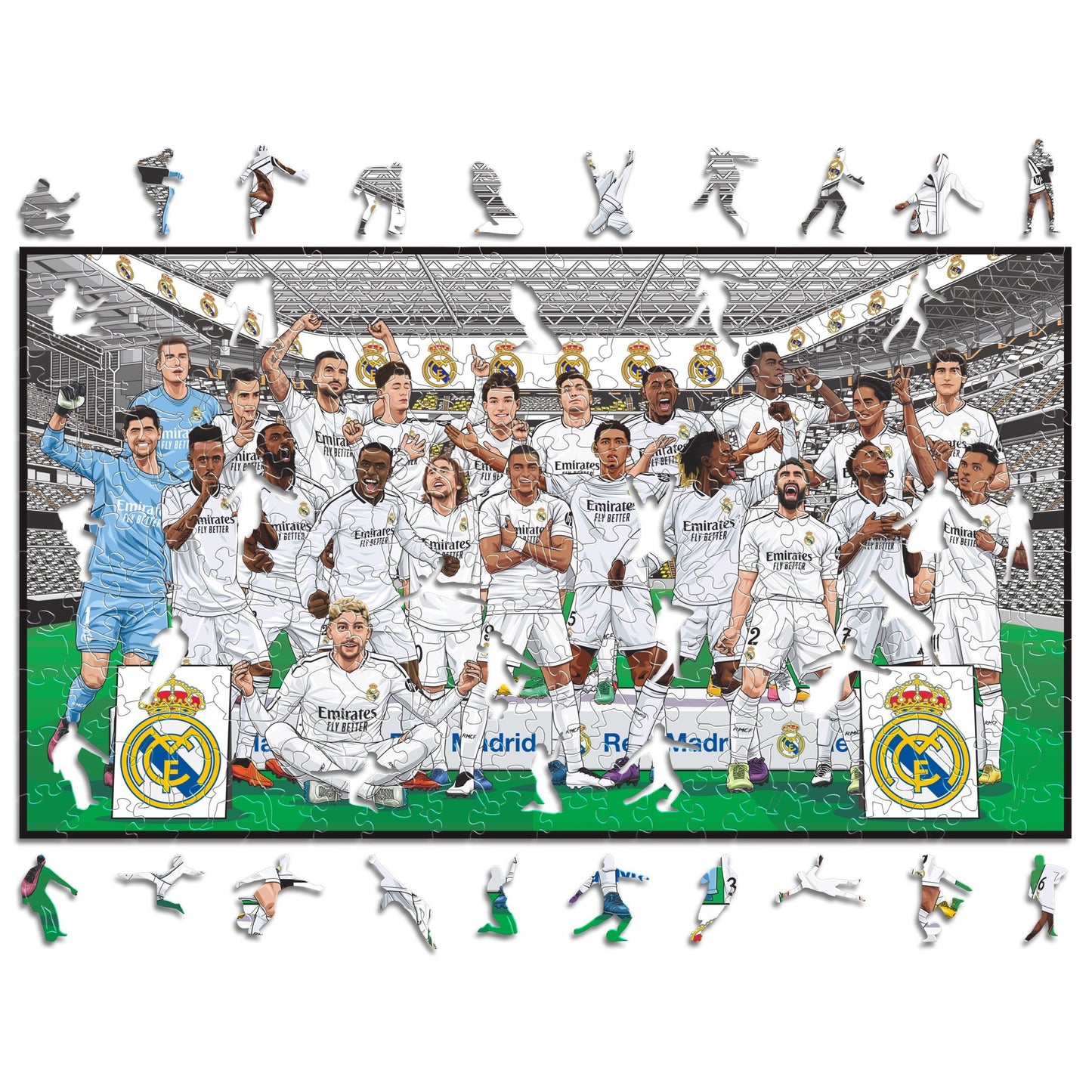 PACK DE 2 Camisetas del Real Madrid CF® + Equipo