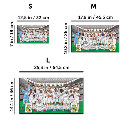 PACK DE 2 Camisetas del Real Madrid CF® + Equipo