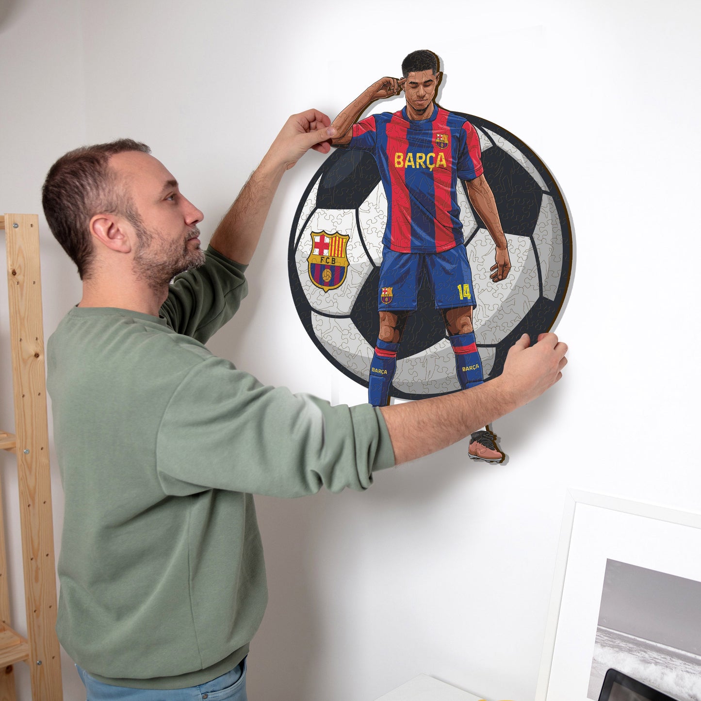 Marcus Rashford - Rompecabezas de madera