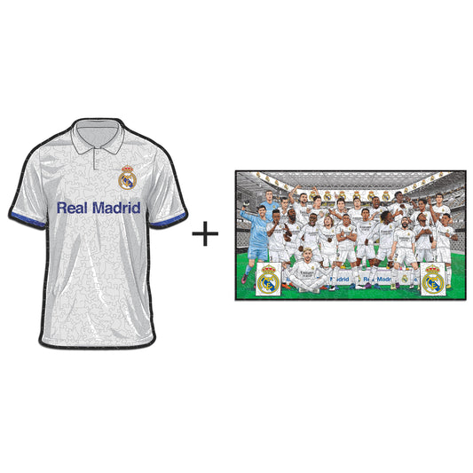 PACK DE 2 Camisetas del Real Madrid CF® + Equipo