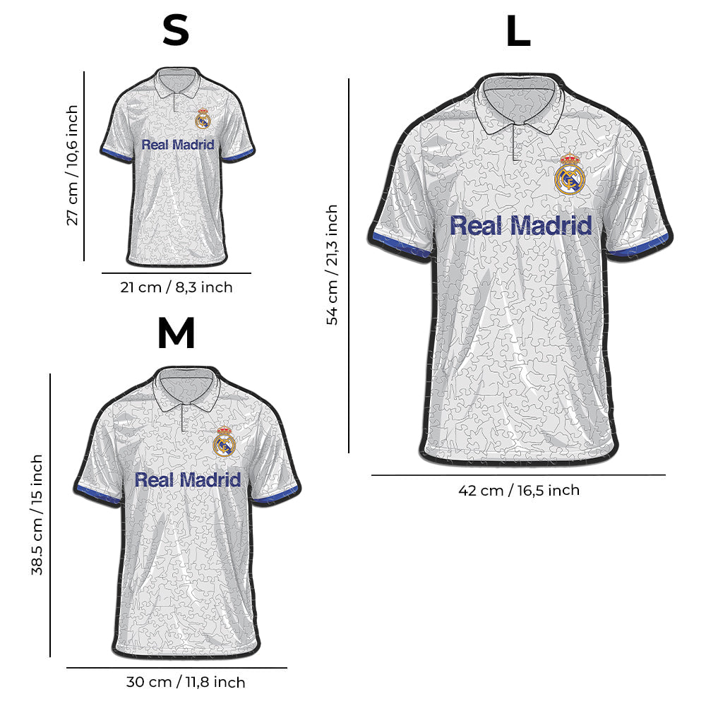 PACK DE 2 Camisetas del Real Madrid CF® + Equipo