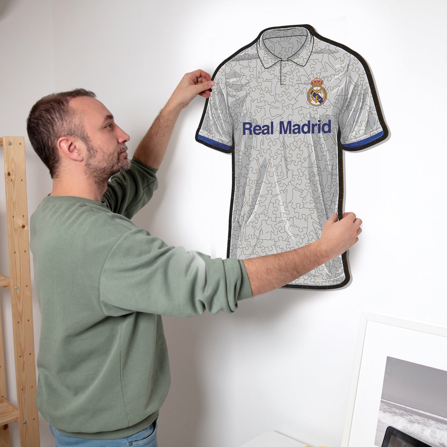 Real Madrid CF® Jersey - Puzzle de madera