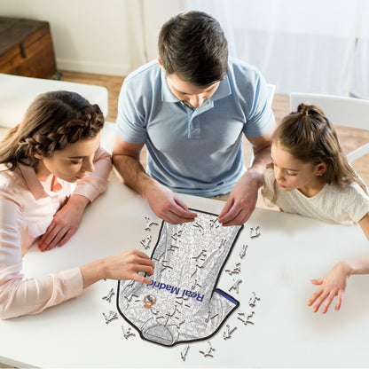 Real Madrid CF® Jersey - Puzzle de madera